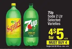 Super King Markets 7Up Soda offer