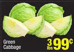Super King Markets Green Cabbage offer