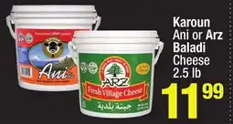 Super King Markets Karoun Ani or Arz Baladi Cheese offer