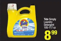 Super King Markets Tide Simply Laundry Detergent offer