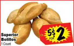 Superior Grocers Superior Bolillos offer