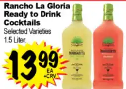 Superior Grocers Rancho La Gloria Ready to Drink Cocktails offer