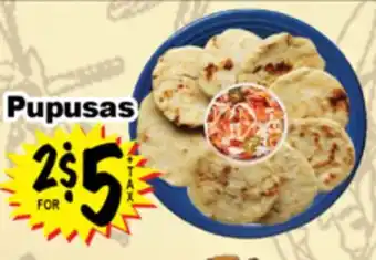 Superior Grocers Pupusas offer