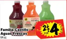 Superior Grocers Familia Castillo Aguas Frescas offer