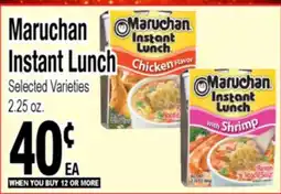 Superior Grocers Maruchan Instant Lunch offer