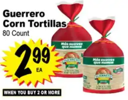 Superior Grocers Guerrero Corn Tortillas offer