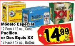 Superior Grocers Modelo Especial Pacifico or Dos Equis XX offer