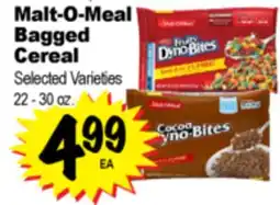 Superior Grocers Malt-O-Meal Bagged Cereal offer