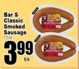 Superior Grocers Bar S Classic Smoked Sausage offer