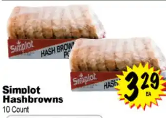 Superior Grocers Simplot Hashbrowns offer