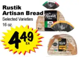 Superior Grocers Rustik Artisan Bread offer