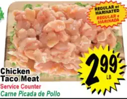 Superior Grocers Chicken Taco Meat offer