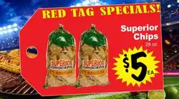 Superior Grocers Superior Chips offer
