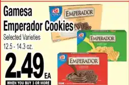 Superior Grocers Gamesa Emperador Cookies offer