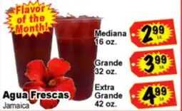 Superior Grocers Agua Frescas offer