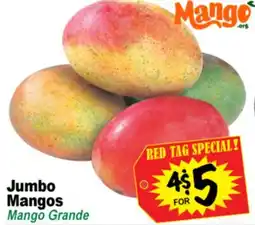 Superior Grocers Jumbo Mangos offer
