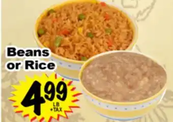 Superior Grocers Beans or Rice offer