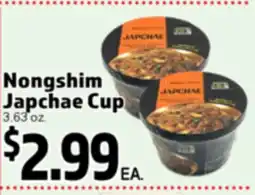 Superior Grocers Nongshim Japchae Cup offer
