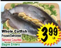 Superior Grocers Whole Catfish offer