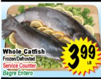 Superior Grocers Whole Catfish offer