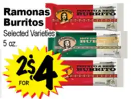 Superior Grocers Ramonas Burritos offer