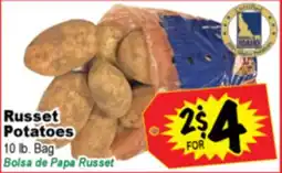 Superior Grocers Russet Potatoes offer