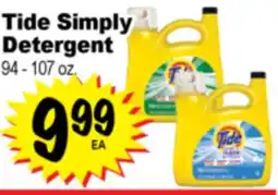 Superior Grocers Tide Simply Detergent offer