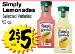 Superior Grocers Simply Lemonades offer