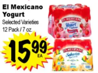 Superior Grocers El Mexicano Yogurt offer