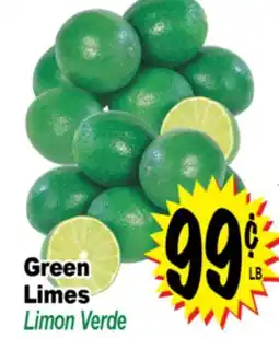Superior Grocers Green Limes offer
