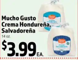 Superior Grocers Mucho Gusto Crema Hondureña, Salvadoreña offer