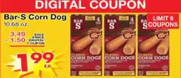Superior Grocers Bar-S Corn Dog offer