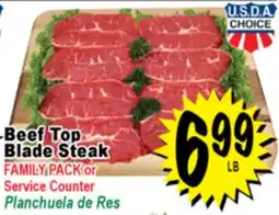 Superior Grocers Beef Top Blade Steak offer