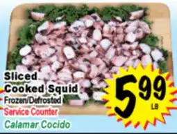 Superior Grocers Sliced Cooked Squid offer