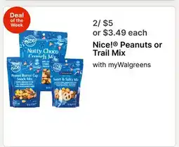 Walgreens Nice! Peanuts or Trail Mix offer