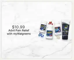 Walgreens Advil Pain Relief offer