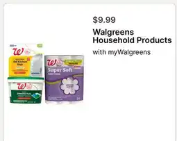 Walgreens Walgreens Household Products offer