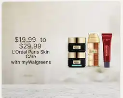 Walgreens L'Oréal Paris Skin Care offer