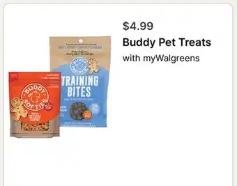 Walgreens Buddy Pet Treats offer