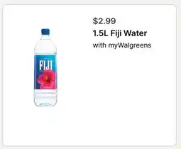 Walgreens Fiji Water offer