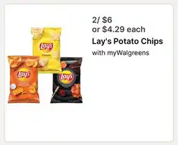Walgreens Lay's Potato Chips offer