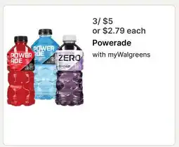 Walgreens Powerade offer