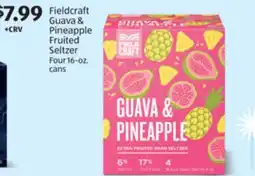 Aldi Fieldcraft Guava & Pineapple Fruited Seltzer offer