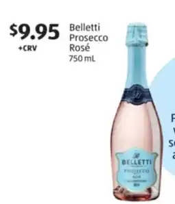 Aldi Belletti Prosecco Rosé offer