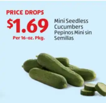 Aldi Mini Seedless Cucumbers offer