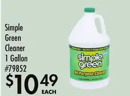 Smart & Final Simple Green Cleaner offer