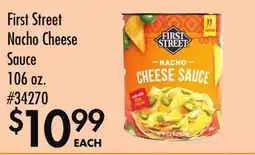 Smart & Final First Street Nacho Cheese Sauce offer