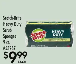 Smart & Final Scotch-Brite Heavy Duty Scrub Sponges offer