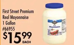 Smart & Final First Street Premium Real Mayonnaise offer
