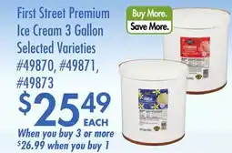 Smart & Final First Street Premium Ice Cream offer